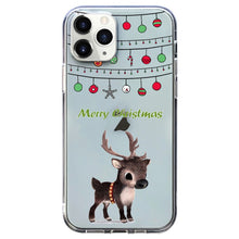 Load image into Gallery viewer, Christmas Colored Drawing Pattern High Transparent Soft TPU Phone Case, For iPhone 11 Pro