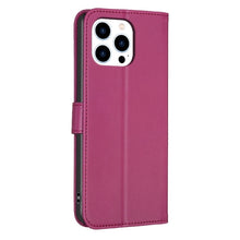 Load image into Gallery viewer, Four-leaf Embossed Leather Phone Case, For iPhone 15 Pro Max, For iPhone 15 Pro, For iPhone 15 Plus, For iPhone 15, For iPhone 14 Plus, For iPhone 14, For iPhone 14 Pro, For iPhone 14 Pro Max