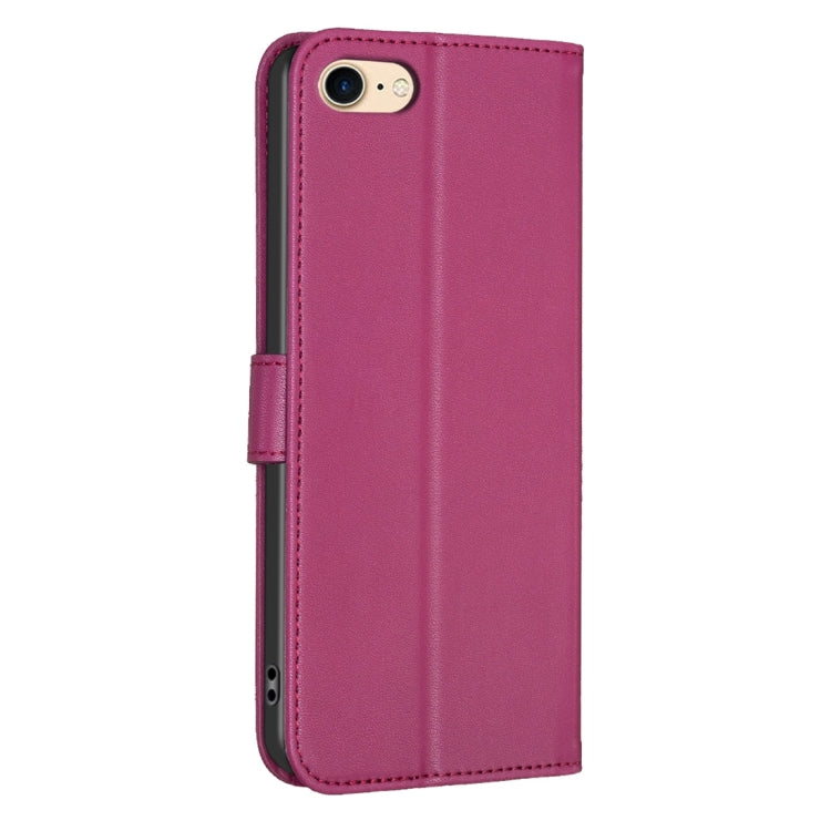 Four-leaf Embossed Leather Phone Case, For iPhone 7 / 8 / SE 2022, For iPhone 13 Pro Max, For iPhone 13 Pro, For iPhone 13, For iPhone 12 / 12 Pro, For iPhone 12 Pro Max, For iPhone 11 Pro Max, For iPhone 11
