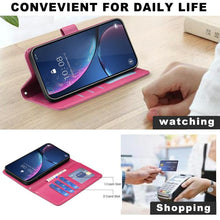Load image into Gallery viewer, Four-leaf Embossed Leather Phone Case, For iPhone 17 Pro Max, For iPhone 17 Pro, For iPhone 17, For iPhone Air, For iPhone 16 Pro Max, For iPhone 16 Pro, For iPhone 16 Plus, For iPhone 16