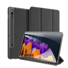 Load image into Gallery viewer, DUX DUCIS Domo Series Horizontal Flip Magnetic PU Leather Case with Three-folding Holder &amp; Sleep / Wake-up Function &amp; Pen Slot