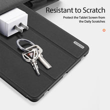 Load image into Gallery viewer, DUX DUCIS Domo Series Horizontal Flip Magnetic PU Leather Case with Three-folding Holder &amp; Sleep / Wake-up Function &amp; Pen Slot