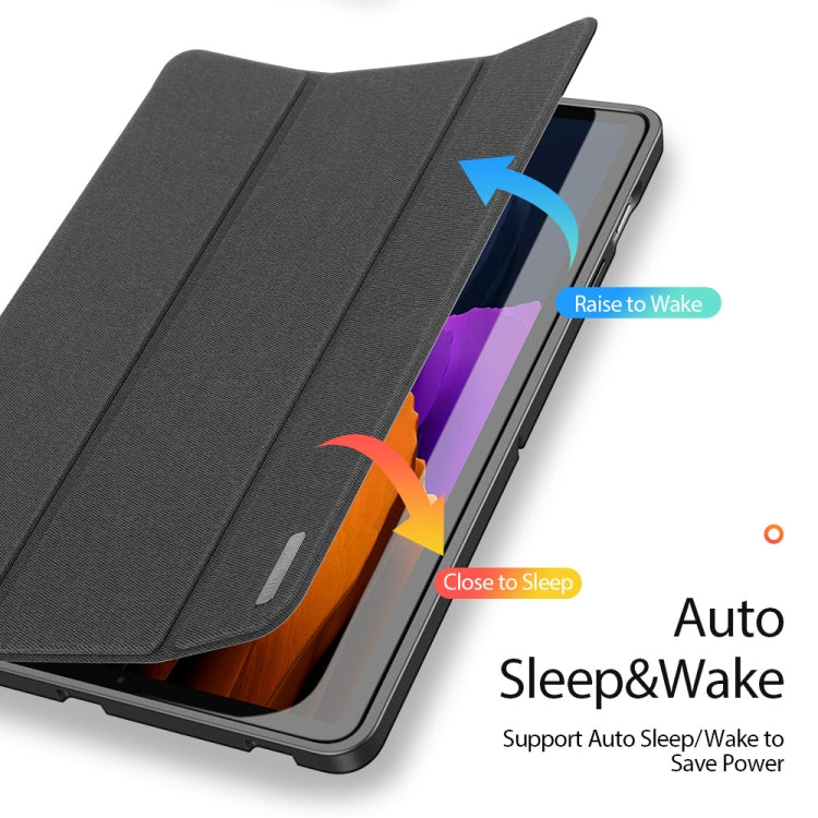 DUX DUCIS Domo Series Horizontal Flip Magnetic PU Leather Case with Three-folding Holder & Sleep / Wake-up Function & Pen Slot