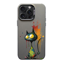 Load image into Gallery viewer, Color Ink Frosted PC+TPU Phone Case, For iPhone 15 Pro Max, For iPhone 15 Pro, For iPhone 15 Plus
