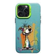 Load image into Gallery viewer, Color Ink Frosted PC+TPU Phone Case, For iPhone 15 Pro Max, For iPhone 15 Pro, For iPhone 15 Plus