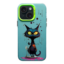Load image into Gallery viewer, Color Ink Frosted PC+TPU Phone Case, For iPhone 15 Pro Max, For iPhone 15 Pro, For iPhone 15 Plus