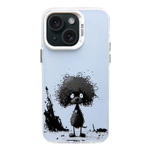 Load image into Gallery viewer, Color Ink Frosted PC+TPU Phone Case, For iPhone 15 Pro Max, For iPhone 15 Pro, For iPhone 15 Plus