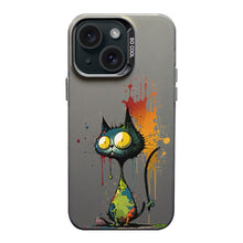 Load image into Gallery viewer, Color Ink Frosted PC+TPU Phone Case, For iPhone 15, For iPhone 14 Plus, For iPhone 14