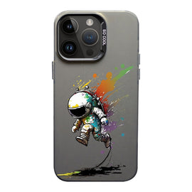 Color Ink Frosted PC+TPU Phone Case, For iPhone 14 Pro, For iPhone 14 Pro Max, For iPhone 13 Pro Max