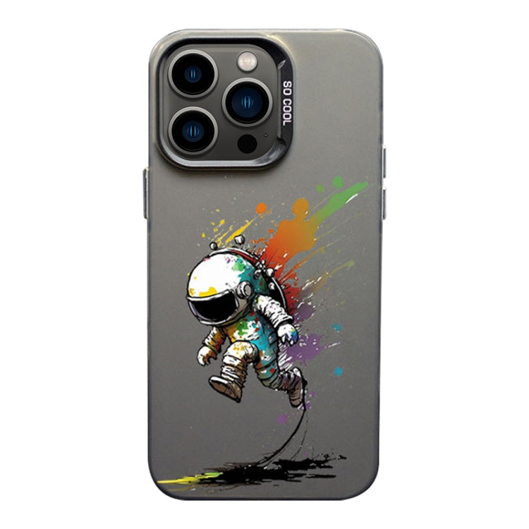Color Ink Frosted PC+TPU Phone Case, For iPhone 14 Pro, For iPhone 14 Pro Max, For iPhone 13 Pro Max