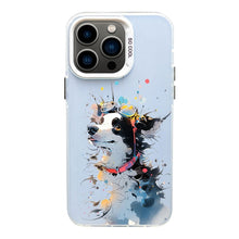 Load image into Gallery viewer, Color Ink Frosted PC+TPU Phone Case, For iPhone 14 Pro, For iPhone 14 Pro Max, For iPhone 13 Pro Max
