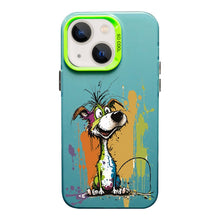 Load image into Gallery viewer, Color Ink Frosted PC+TPU Phone Case, For iPhone 13 Pro, For iPhone 13, For iPhone 12