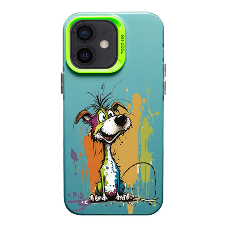 Color Ink Frosted PC+TPU Phone Case, For iPhone 13 Pro, For iPhone 13, For iPhone 12