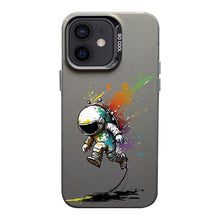 Load image into Gallery viewer, Color Ink Frosted PC+TPU Phone Case, For iPhone 11