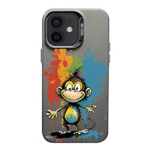 Load image into Gallery viewer, Color Ink Frosted PC+TPU Phone Case, For iPhone 11