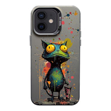 Load image into Gallery viewer, Color Ink Frosted PC+TPU Phone Case, For iPhone 11