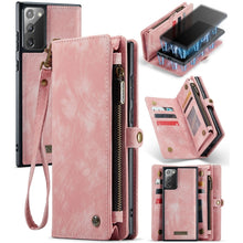 Load image into Gallery viewer, CaseMe-008 Detachable Multifunctional Horizontal Flip Leather Case with Card Slot &amp; Holder &amp; Zipper Wallet &amp; Photo Frame, For Samsung Galaxy Note20 Ultra, For Samsung Galaxy Note20