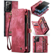 Load image into Gallery viewer, CaseMe-008 Detachable Multifunctional Horizontal Flip Leather Case with Card Slot &amp; Holder &amp; Zipper Wallet &amp; Photo Frame, For Samsung Galaxy Note20 Ultra, For Samsung Galaxy Note20