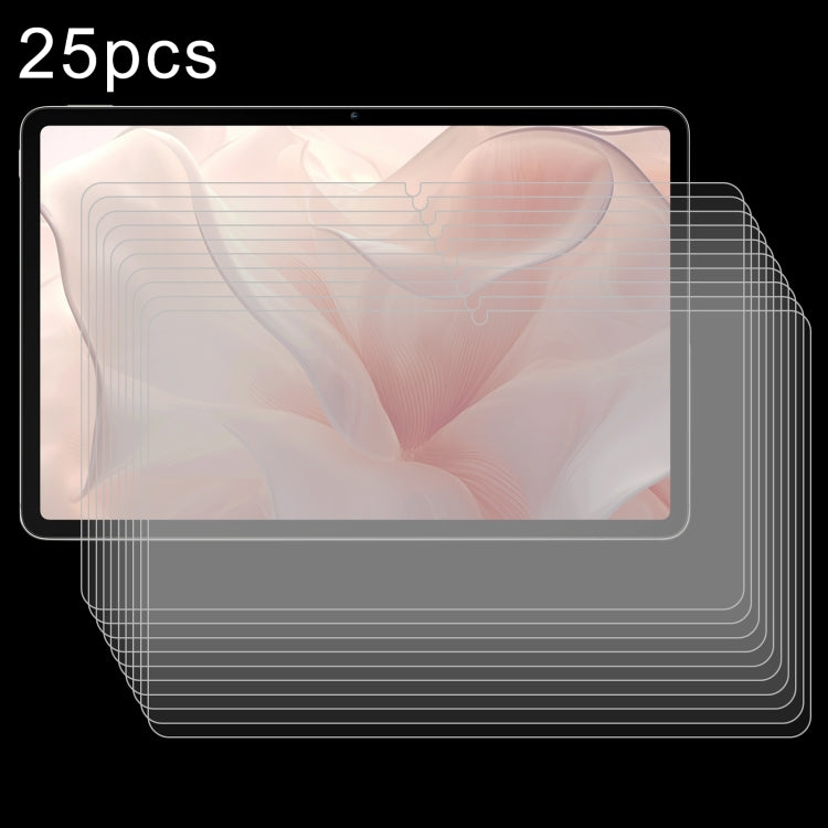 25pcs 9H 0.3mm Explosion-proof Tempered Glass Film, For Oscal Pad 100 12, For Oscal Pad 18 11, For Oscal Pad 50 / 50 Kids, For Oscal Pad 16 10.5, For Oscal Pad 80 WiFi 10.5, For Oscal Elite 1 12.1, For Oscal Pad 90 11 / 90 Pro, For Oscal Pad 60 Kids 10...