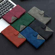 Load image into Gallery viewer, Rhombus Texture Magnetic Buckle Horizontal Flip Leather Case with Holder &amp; Card Slots &amp; Wallet &amp; Photo Frame, For iPhone 11, For Huawei Y5p, For Samsung Galaxy A51