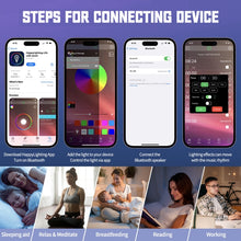 Load image into Gallery viewer, N69-1 Smart Bluetooth Speaker with Wireless Charger &amp; Alarm Clock &amp; Ambient Light, Support APP, Without APP