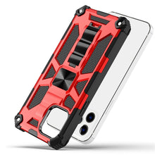 Load image into Gallery viewer, Armor Shockproof TPU + PC Magnetic Protective Case with Holder, For iPhone 12 / 12 Pro, For iPhone 12 Pro Max