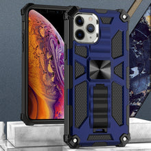 Load image into Gallery viewer, Armor Shockproof TPU + PC Magnetic Protective Case with Holder, For iPhone 12 / 12 Pro, For iPhone 12 Pro Max
