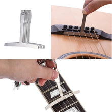 Load image into Gallery viewer, 9 in 1 Guitar T-shaped ruler, Neck Fingerboard, Frets Radian, String Yard Radian, Adjustable Measuring Caliper, 9 in 1 Guitar T Ruler