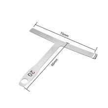 Load image into Gallery viewer, 9 in 1 Guitar T-shaped ruler, Neck Fingerboard, Frets Radian, String Yard Radian, Adjustable Measuring Caliper, 9 in 1 Guitar T Ruler