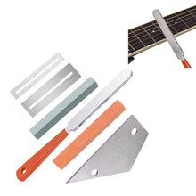 Load image into Gallery viewer, Guitar File Frets Polishing And Leveling Tool Set, Guitar File Fret Polishing
