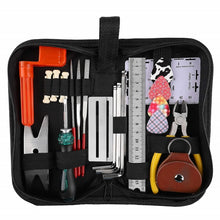 Load image into Gallery viewer, Guitar Repair Tool Set, File Wrench, Chord Cut And Winder, Frets Polishing, Guitar Repair Kit