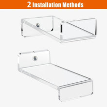 Load image into Gallery viewer, YX075 6pcs / Set Acrylic Storage Rack Anime Ornaments Wall Mounted Display Bracket, YX075