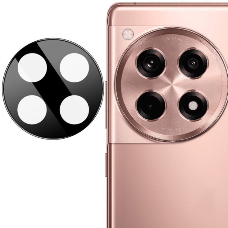 IMAK Rear Camera Lens Glass Film Black Version, For OnePlus Ace 3 5G / 12R 5G, For OnePlus 12 5G