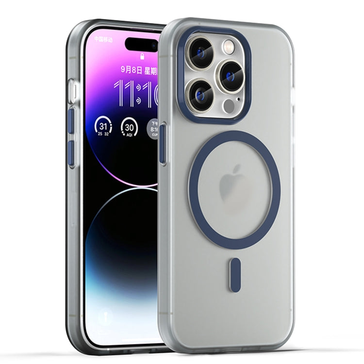 MagSafe Frosted Translucent TPU + PC Full Coverage Phone Case, For iPhone 15 Plus, For iPhone 15, For iPhone 14 Plus, For iPhone 14, For iPhone 14 Pro