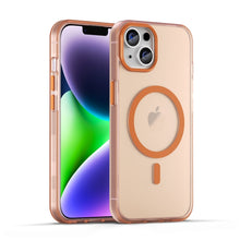 Load image into Gallery viewer, MagSafe Frosted Translucent TPU + PC Full Coverage Phone Case, For iPhone 15, For iPhone 14 Plus, For iPhone 14, For iPhone 14 Pro, For iPhone 14 Pro Max