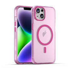 Load image into Gallery viewer, MagSafe Frosted Translucent TPU + PC Full Coverage Phone Case, For iPhone 15, For iPhone 14 Plus, For iPhone 14, For iPhone 14 Pro, For iPhone 14 Pro Max