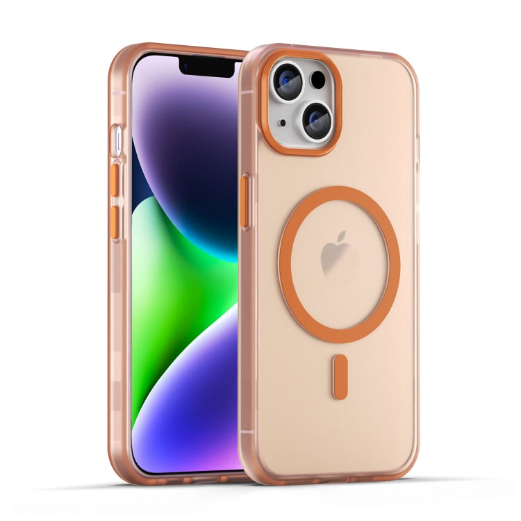 MagSafe Frosted Translucent TPU + PC Full Coverage Phone Case, For iPhone 15 Plus, For iPhone 15, For iPhone 14 Plus, For iPhone 14, For iPhone 14 Pro