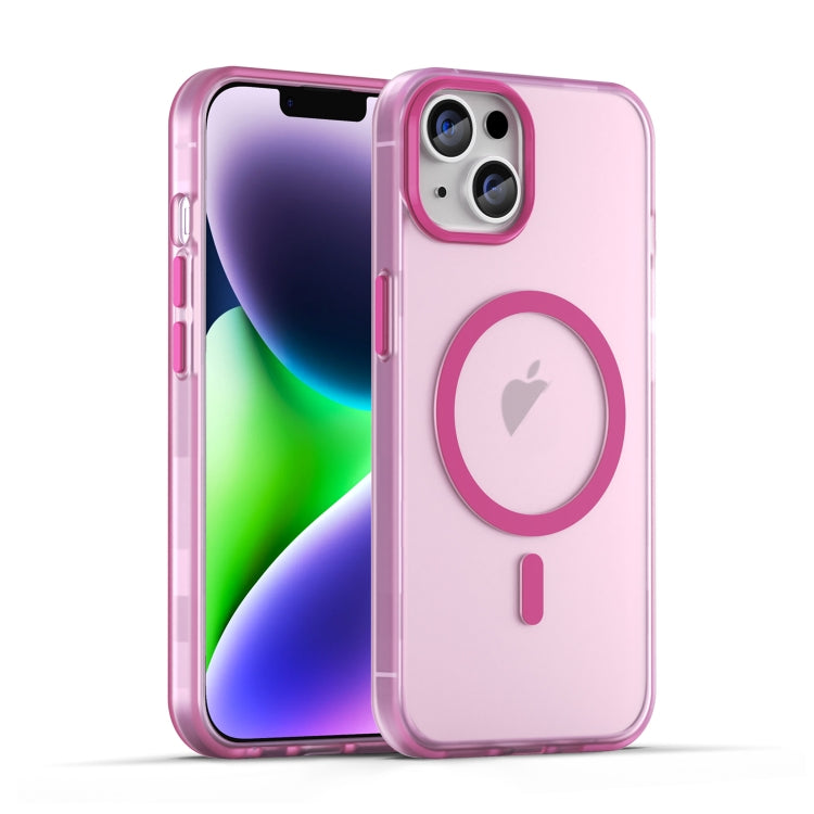 MagSafe Frosted Translucent TPU + PC Full Coverage Phone Case, For iPhone 15 Plus, For iPhone 15, For iPhone 14 Plus, For iPhone 14, For iPhone 14 Pro