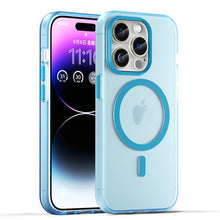 Load image into Gallery viewer, MagSafe Frosted Translucent TPU + PC Full Coverage Phone Case, For iPhone 16 Pro, For iPhone 16 Plus, For iPhone 16, For iPhone 15 Pro Max, For iPhone 15 Pro