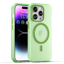 Load image into Gallery viewer, MagSafe Frosted Translucent TPU + PC Full Coverage Phone Case, For iPhone 16 Pro, For iPhone 16 Plus, For iPhone 16, For iPhone 15 Pro Max, For iPhone 15 Pro