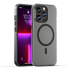 Load image into Gallery viewer, MagSafe Frosted Translucent TPU + PC Full Coverage Phone Case, For iPhone 14 Pro Max, For iPhone SE 2022 / 2020 / 8, For iPhone 13 Pro Max, For iPhone 13 Pro, For iPhone 13