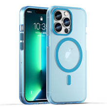 Load image into Gallery viewer, MagSafe Frosted Translucent TPU + PC Full Coverage Phone Case, For iPhone 14 Pro Max, For iPhone SE 2022 / 2020 / 8, For iPhone 13 Pro Max, For iPhone 13 Pro, For iPhone 13