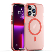 Load image into Gallery viewer, MagSafe Frosted Translucent TPU + PC Full Coverage Phone Case, For iPhone SE 2022 / 2020 / 8, For iPhone 13 Pro Max, For iPhone 13 Pro, For iPhone 13, For iPhone 12