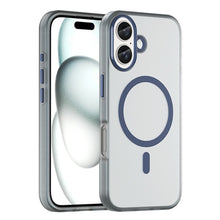 Load image into Gallery viewer, MagSafe Frosted Translucent TPU + PC Full Coverage Phone Case, For iPhone 16 Pro, For iPhone 16 Plus, For iPhone 16, For iPhone 15 Pro Max, For iPhone 15 Pro