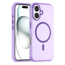 Load image into Gallery viewer, MagSafe Frosted Translucent TPU + PC Full Coverage Phone Case, For iPhone 16 Pro, For iPhone 16 Plus, For iPhone 16, For iPhone 15 Pro Max, For iPhone 15 Pro