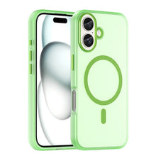 Load image into Gallery viewer, MagSafe Frosted Translucent TPU + PC Full Coverage Phone Case, For iPhone 16 Pro, For iPhone 16 Plus, For iPhone 16, For iPhone 15 Pro Max, For iPhone 15 Pro