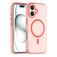 Load image into Gallery viewer, MagSafe Frosted Translucent TPU + PC Full Coverage Phone Case, For iPhone 16 Plus, For iPhone 16, For iPhone 15 Pro Max, For iPhone 15 Pro, For iPhone 15 Plus