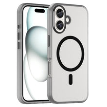 Load image into Gallery viewer, MagSafe Frosted Translucent TPU + PC Full Coverage Phone Case, For iPhone 16 Plus, For iPhone 16, For iPhone 15 Pro Max, For iPhone 15 Pro, For iPhone 15 Plus