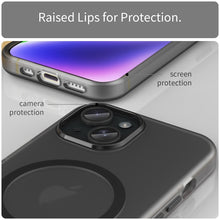 Load image into Gallery viewer, MagSafe Frosted Translucent TPU + PC Full Coverage Phone Case, For iPhone 16 Plus, For iPhone 16, For iPhone 15 Pro Max, For iPhone 15 Pro, For iPhone 15 Plus