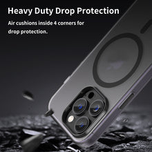 Load image into Gallery viewer, MagSafe Frosted Translucent TPU + PC Full Coverage Phone Case, For iPhone 16 Pro, For iPhone 16 Plus, For iPhone 16, For iPhone 15 Pro Max, For iPhone 15 Pro